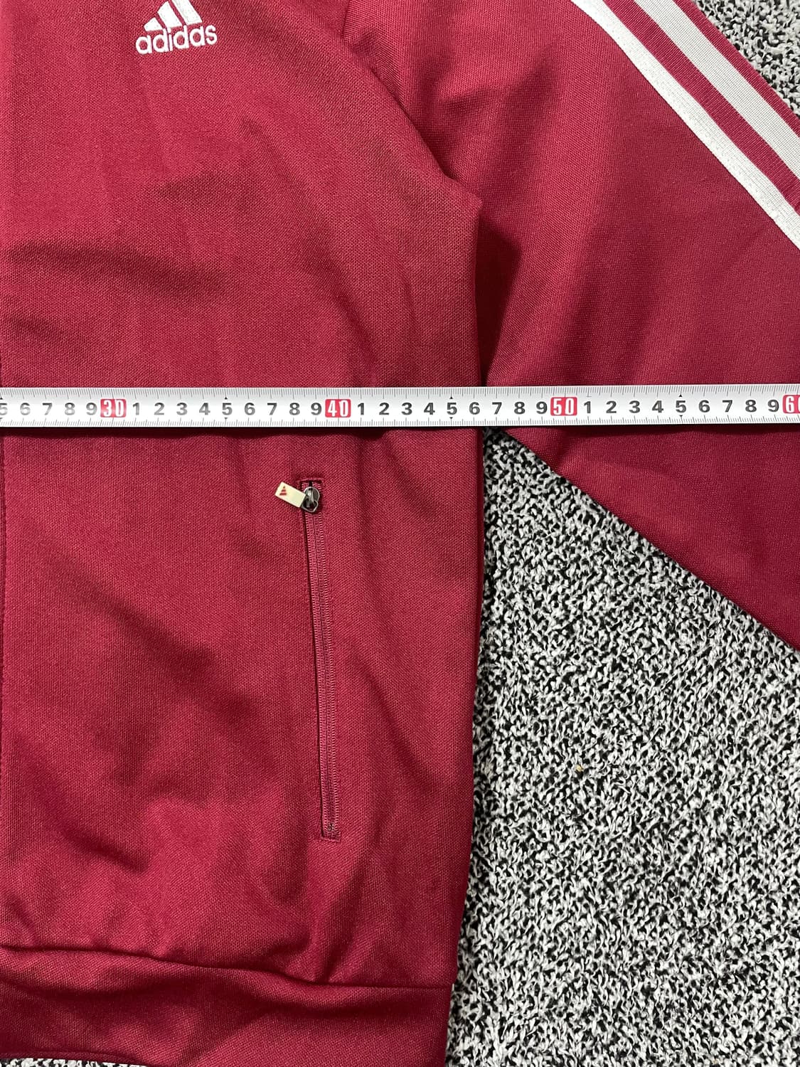 빈티지9. 아디다스 00's 파이어버드 버건디 져지 트랙탑 트레이닝 상의 상품이미지6