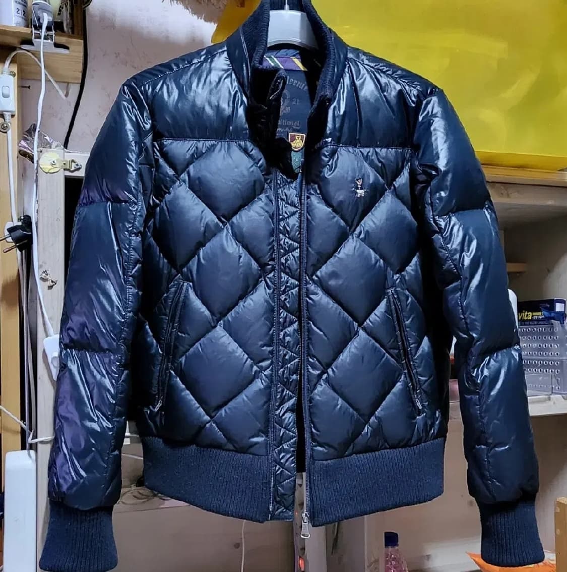 실물깡패 한정판 티니위니 레어템 오리털 퀄팅 패딩 점퍼 공용 가단50쯤 상품이미지1