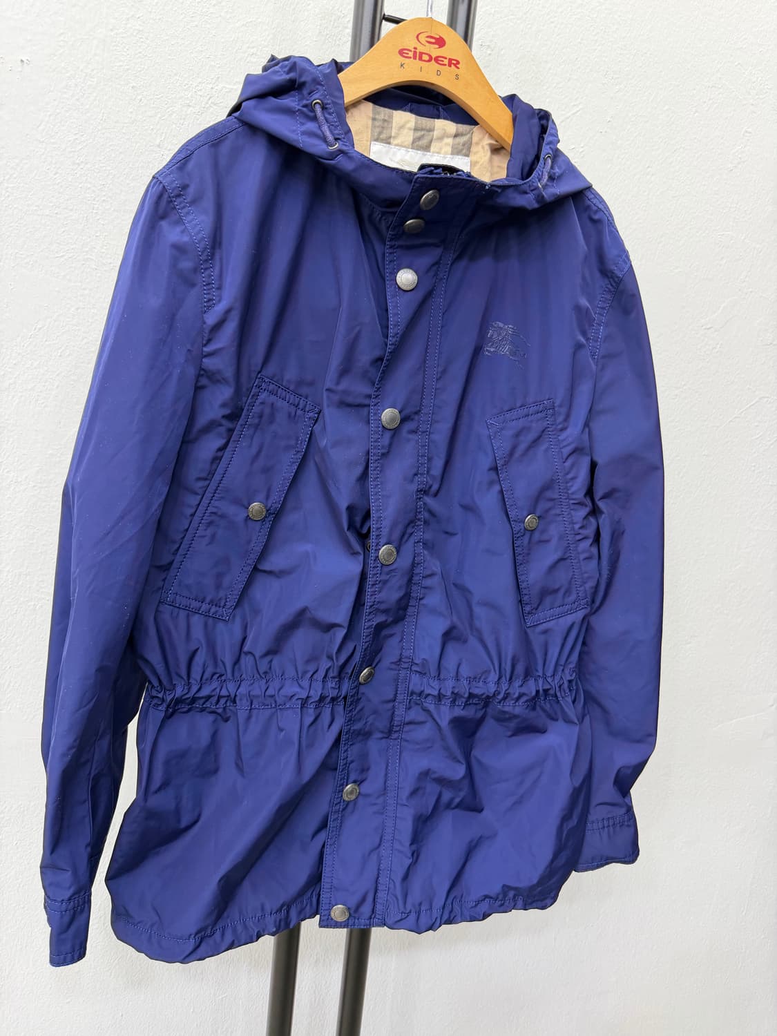 정품) 버버리 주니어 및 여성 후드 바람막이 자켓 12Y 상품이미지2