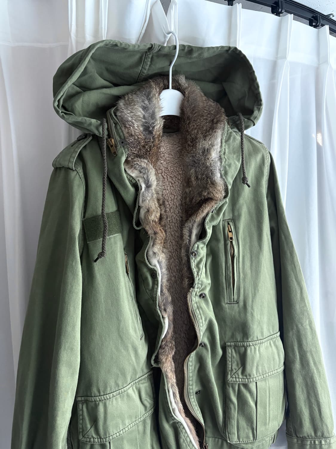 어나더 에디션 퍼 야상 상품이미지2