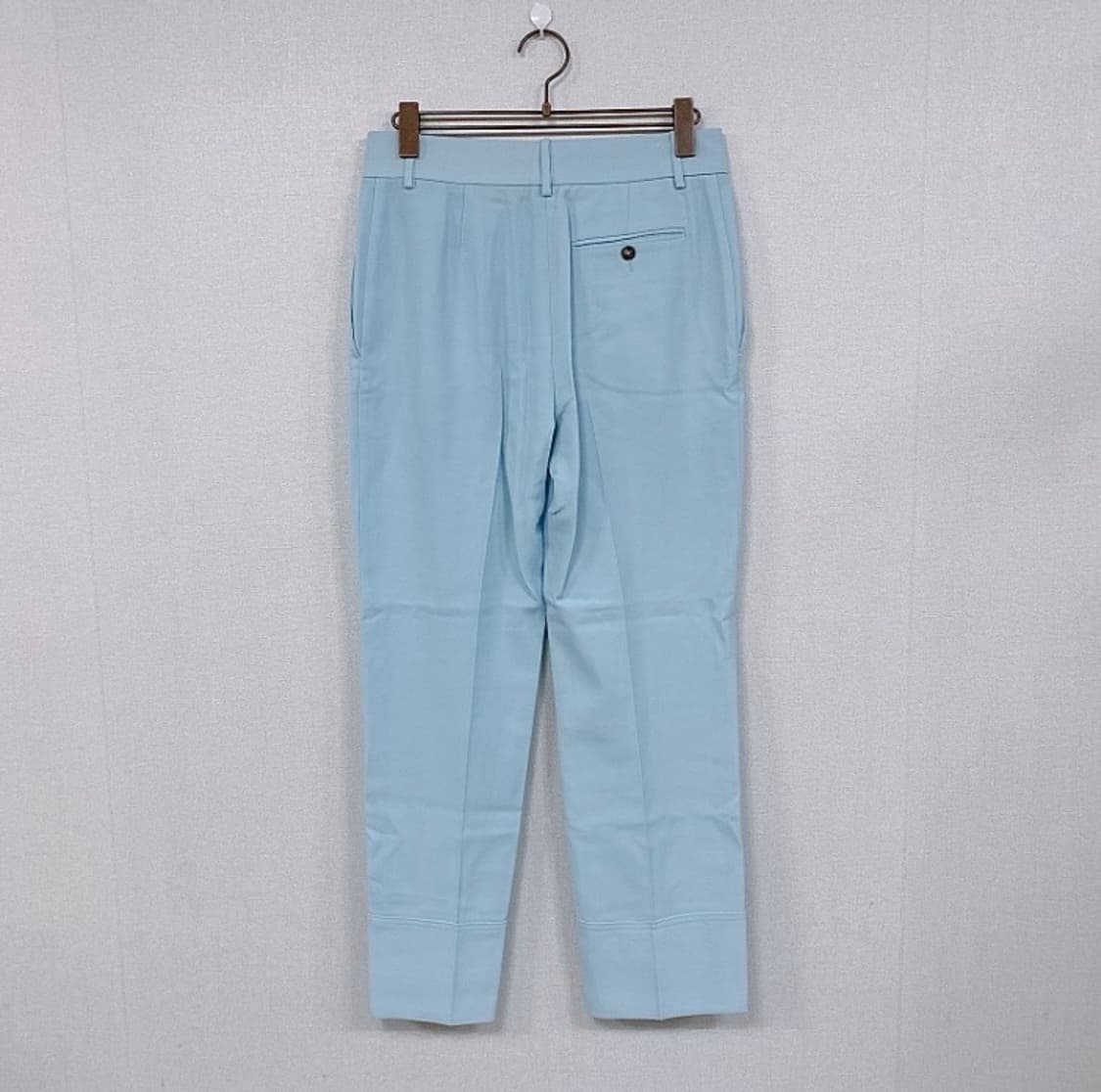 세드릭 찰리어 여성 스카이블루 울 테이퍼드 팬츠 초특가 상품이미지4