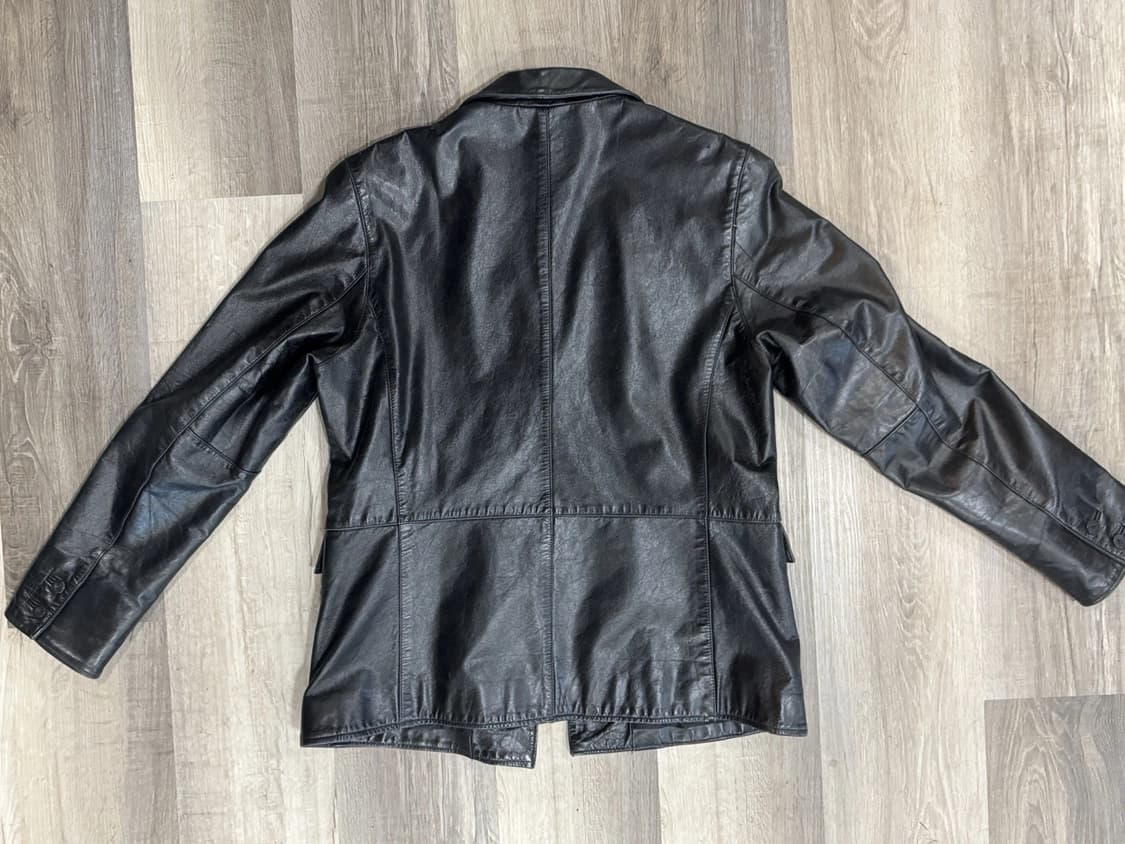 올드 갭 레더 블레이저 상품이미지4