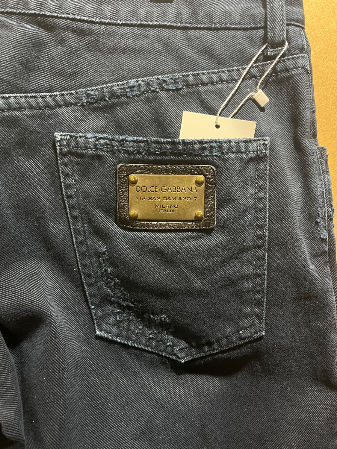 돌체앤 가바나 데미지 데님팬츠 상품이미지6