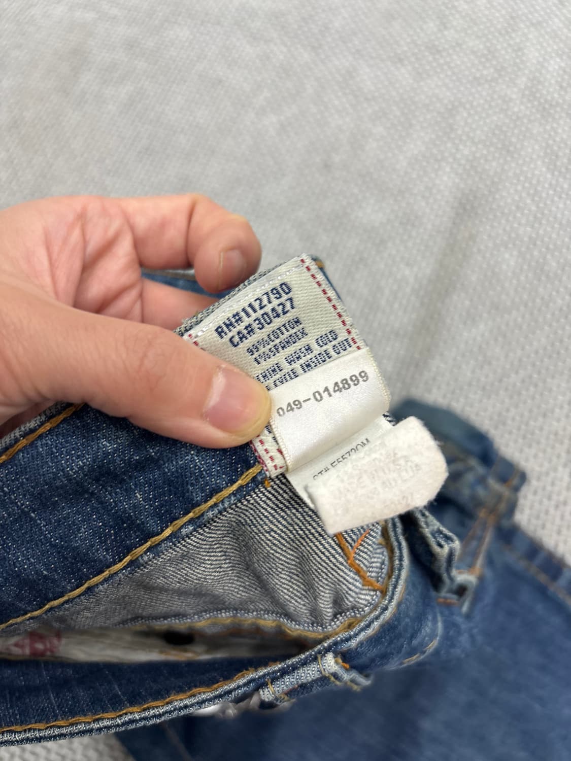 True Religion Joey 플레어 부츠컷 남성 데님 팬츠 상품이미지7