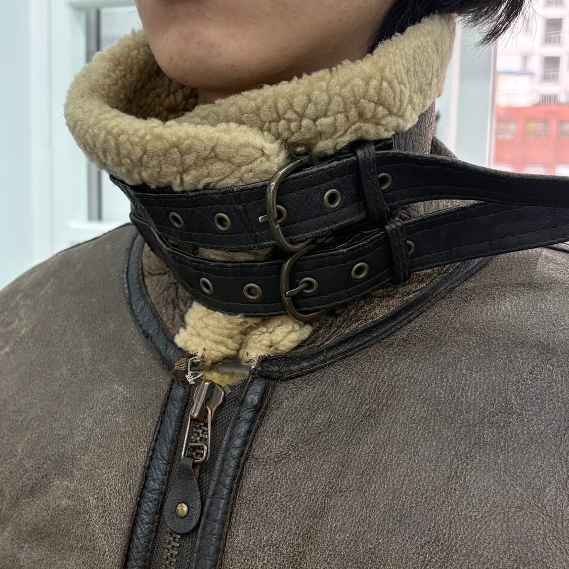 빈티지 무스탕 자켓  상품이미지4