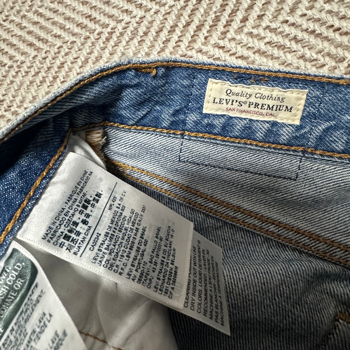 LEVI'S 501 premium denim pants 상품이미지4