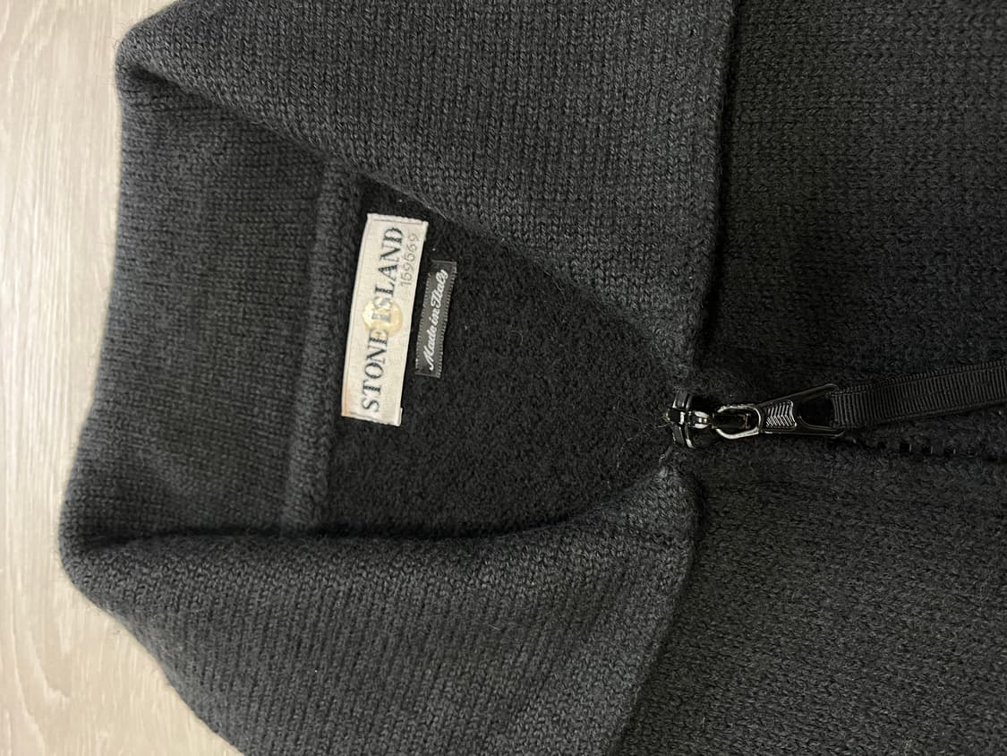 스톤아일랜드 빈티지 헤비니트집업 XL 상품이미지4