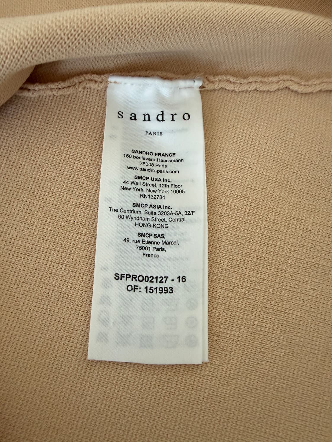 산드로 골지 니트 원피스 상품이미지8