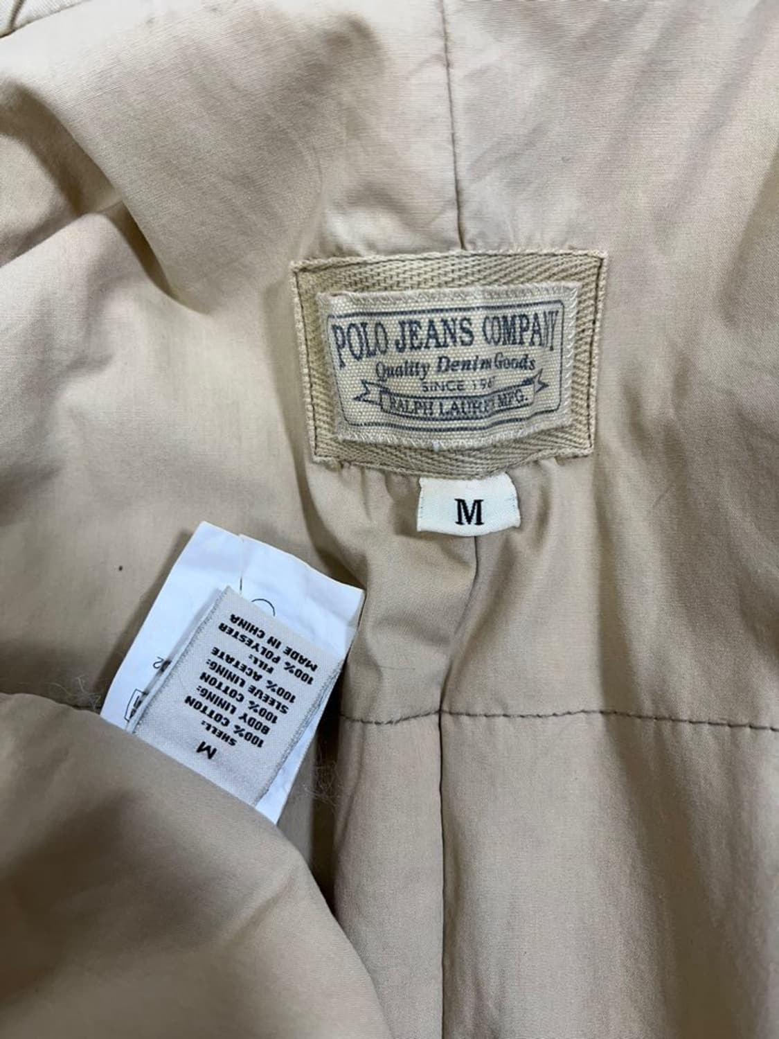 폴로진스컴퍼니 미해군 누빔 롱 코트/#2692 상품이미지10