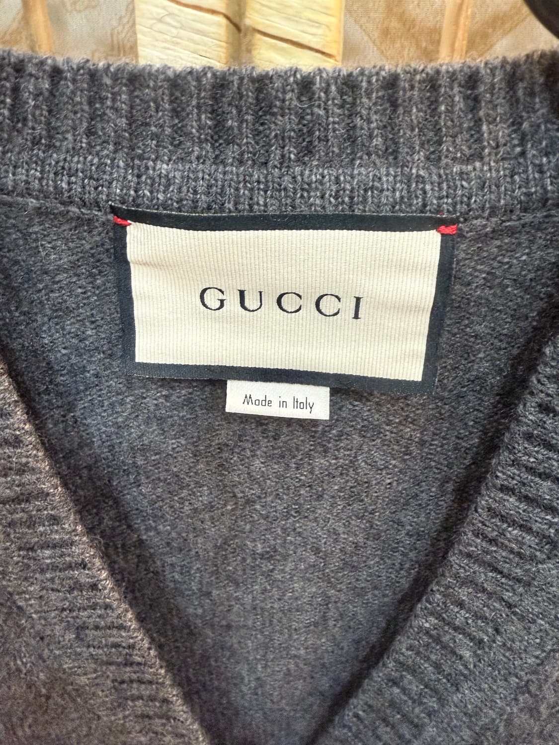 44-55/20fw 정품 구찌 캐시미어 가디건 팝니다 상품이미지2