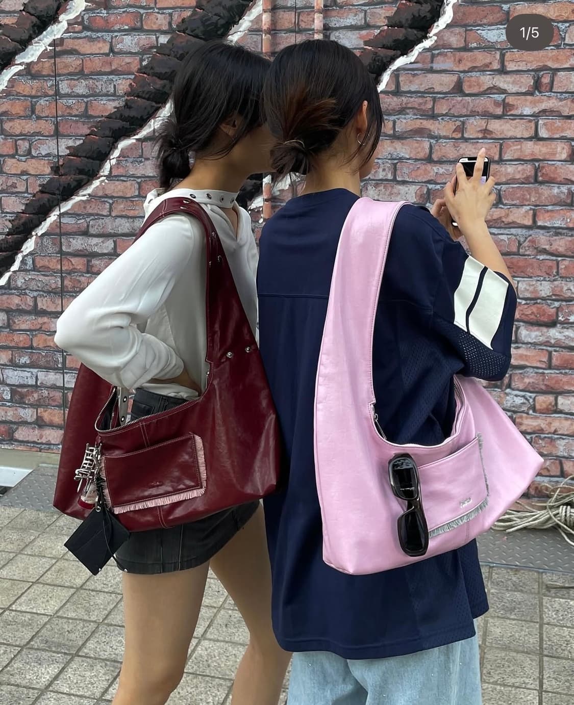 Hieta 티나 버터백 레드 상품이미지1