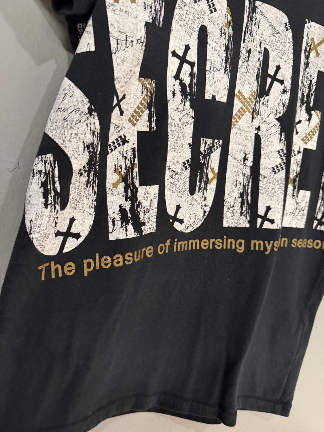 y2k & punk printing detail top 상품이미지7