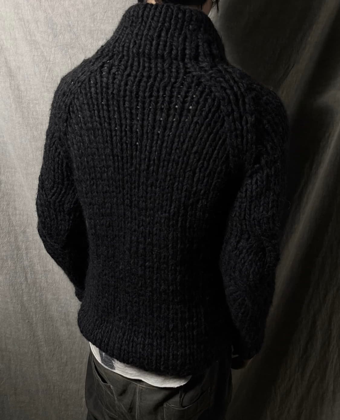 THE VIRIDI-ANNE High Neck Zip Cardigan 상품이미지2