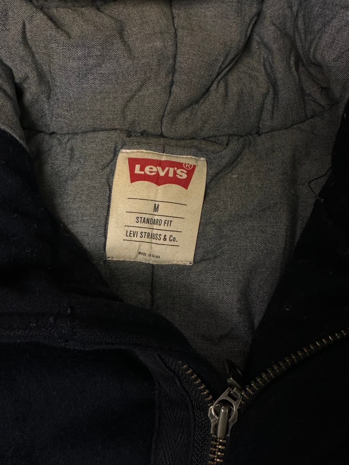 Levi's(리바이스)' 울 블렌드 후드 파카 상품이미지4