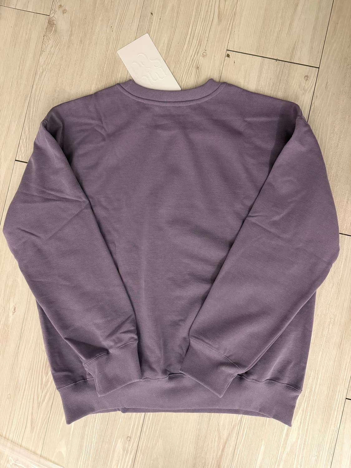 뮤제드 mused 퍼플 맨투맨 FREE 새상품 상품이미지3