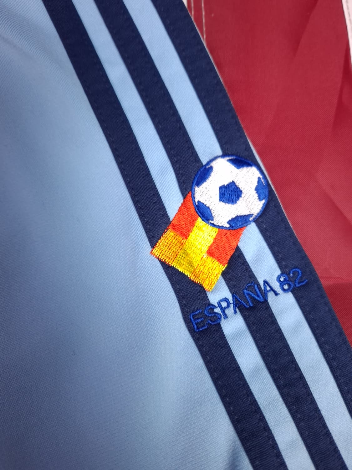 오리지날 아디다스 에스파냐 82 스카이블루 트랙탑져지 상품이미지3