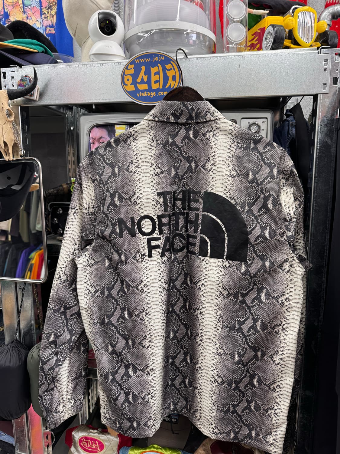 슈프림 노스페이스 스네이크 뱀피 상품이미지5