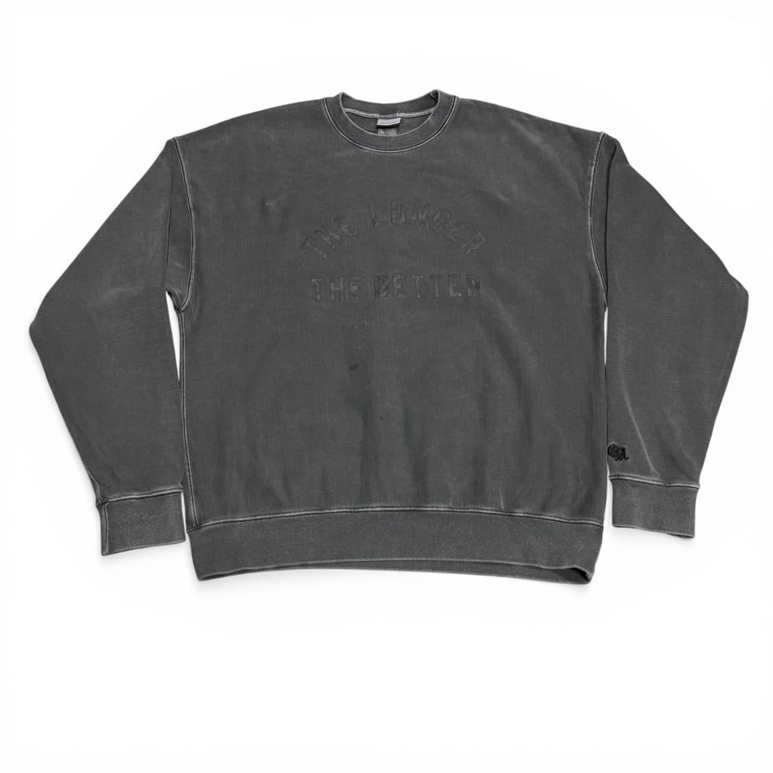 L 아웃스탠딩 피그먼트 오버핏 맨투맨 상품이미지1