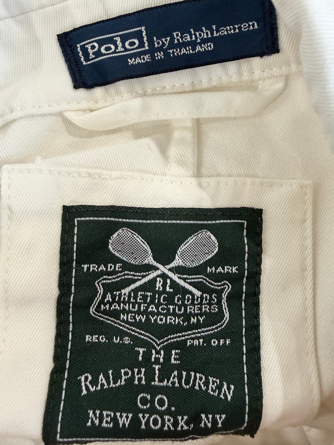 폴로 랄프로렌 화이트 와펜 블레이저 셋업 상품이미지4