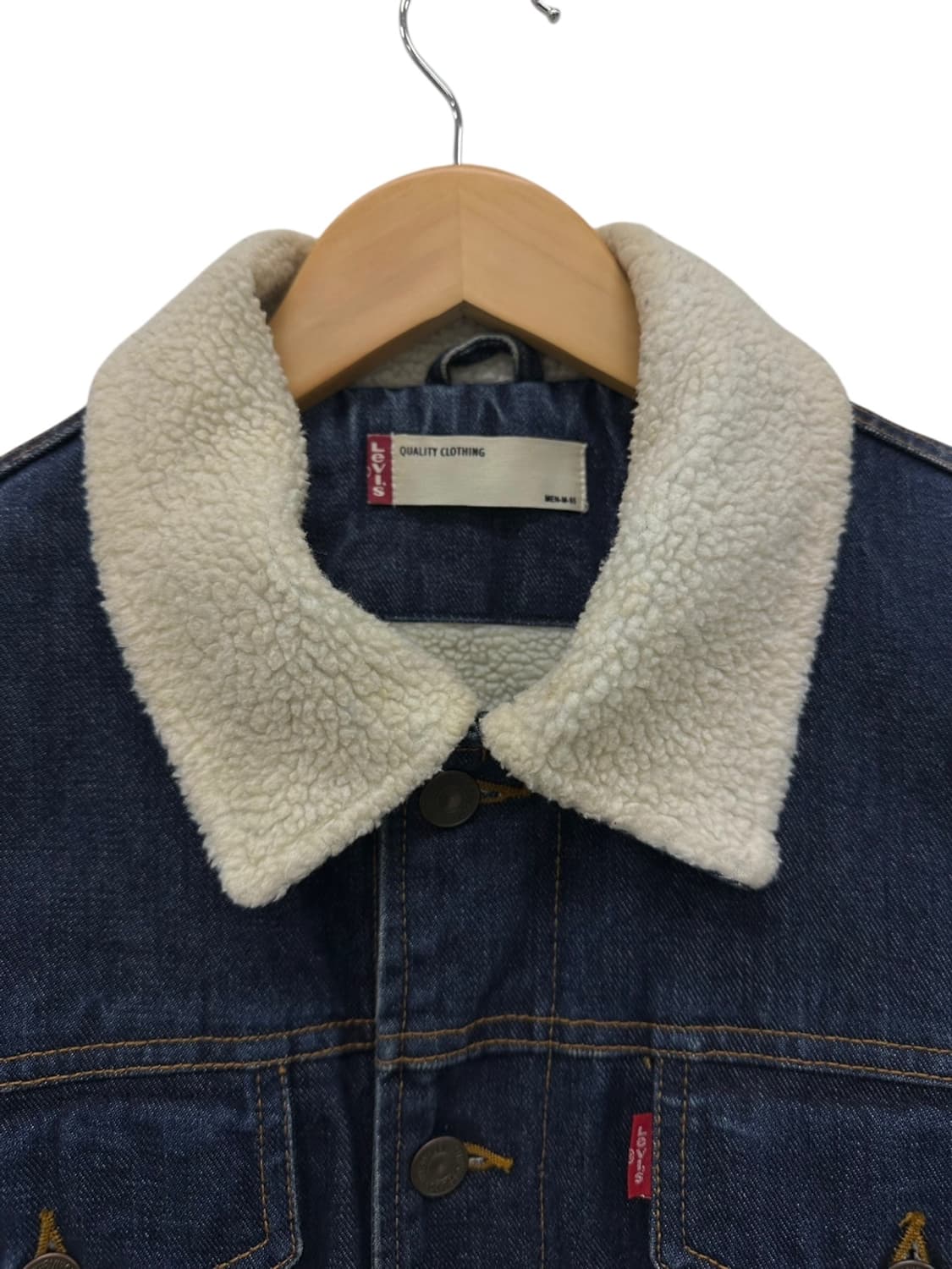 00s 리바이스 쉐르파 데님자켓 청자켓 (M) 상품이미지3