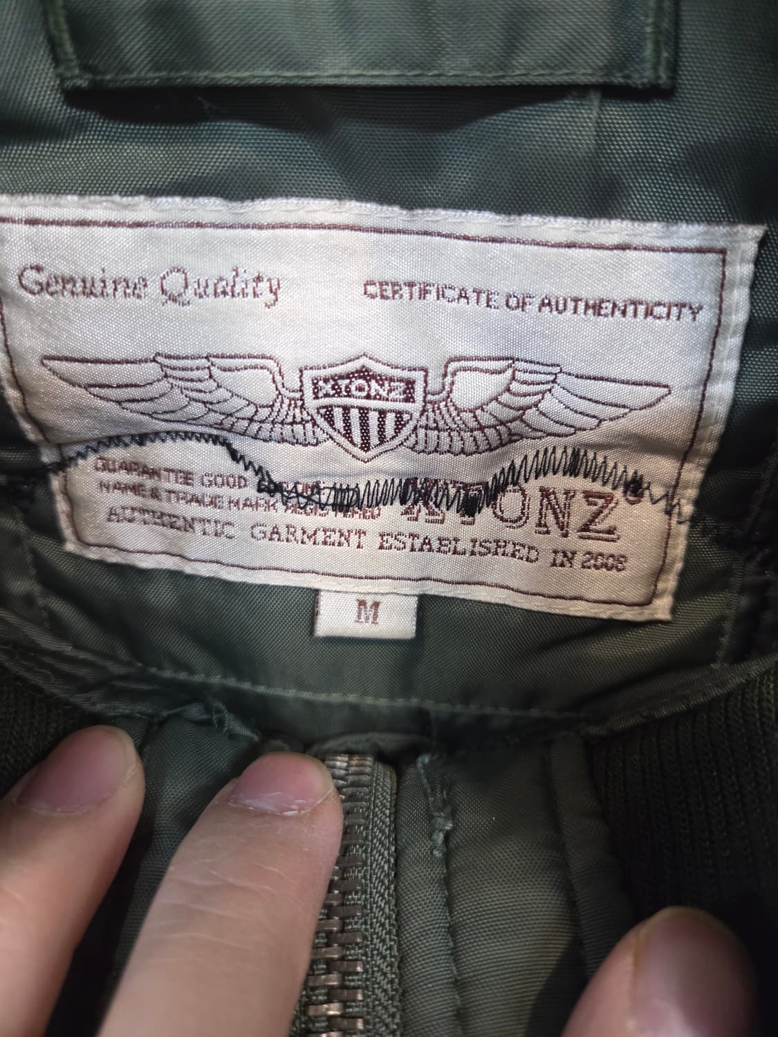 X tonz 밀리터리 할리패치 커스텀 누빔조끼 m 상품이미지3