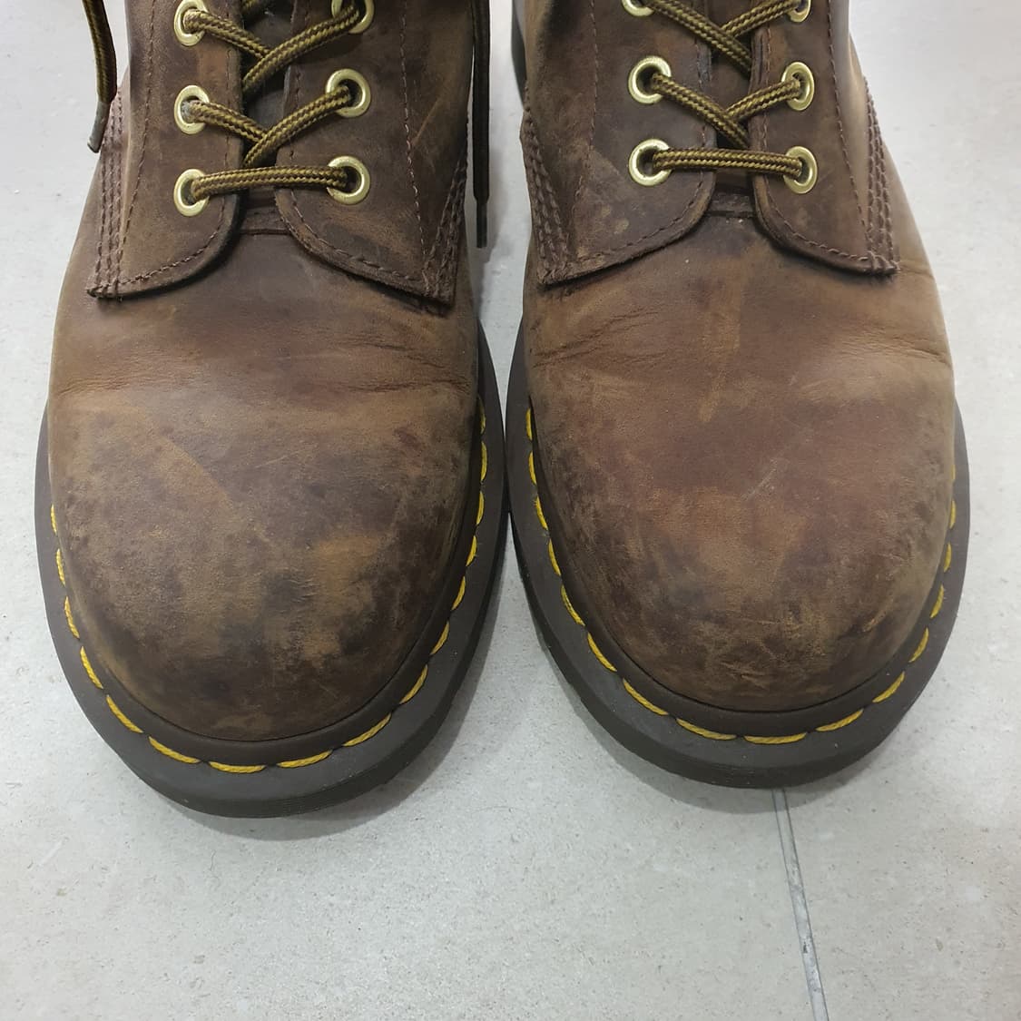 [UK7/260] 닥터마틴 8홀 빈티지브라운 상품이미지4