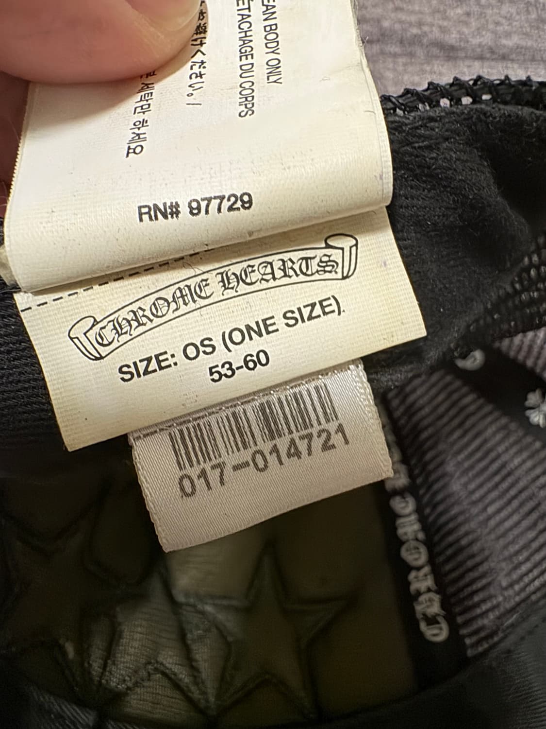 크롬하츠 스타레더패치캡 상품이미지9