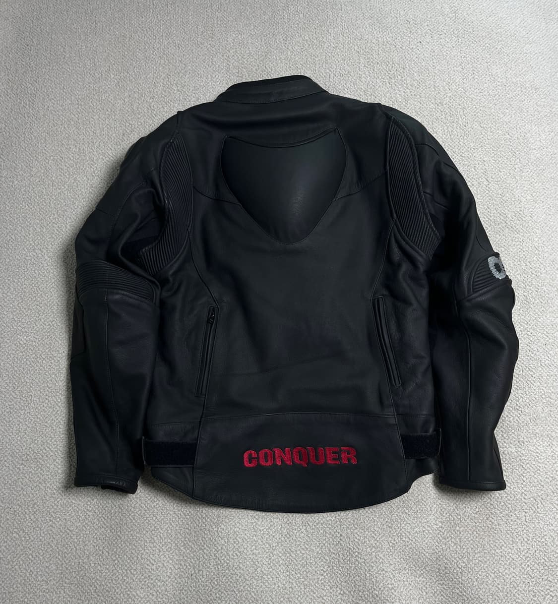 컨쿼 conquer 레더 바이크자켓 상품이미지2