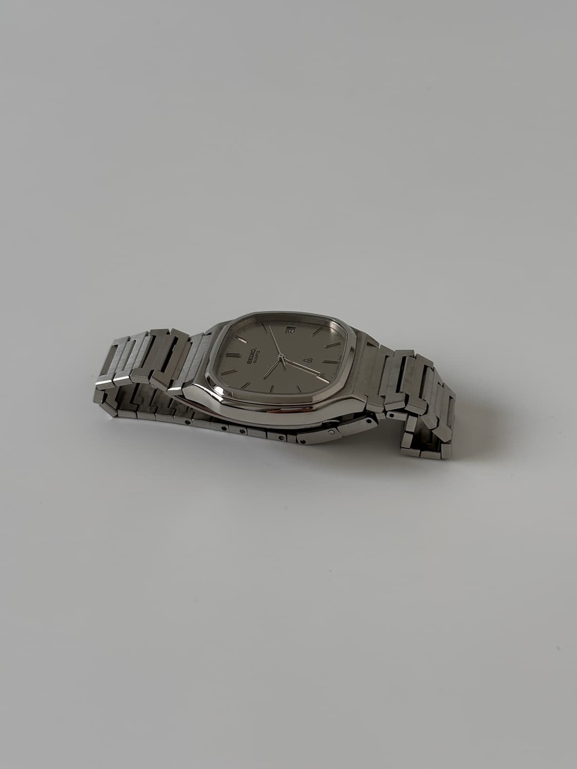 1980s Silver Square Quartz 상품이미지7