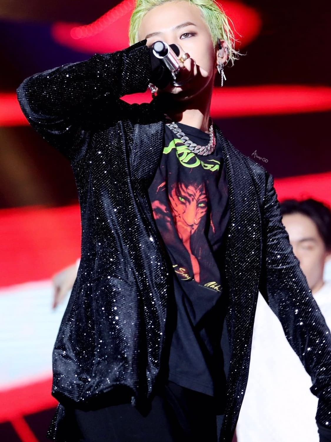 SAINT LAURENT 생로랑 실버 커브 체인 목걸이 L사이즈 상품이미지3