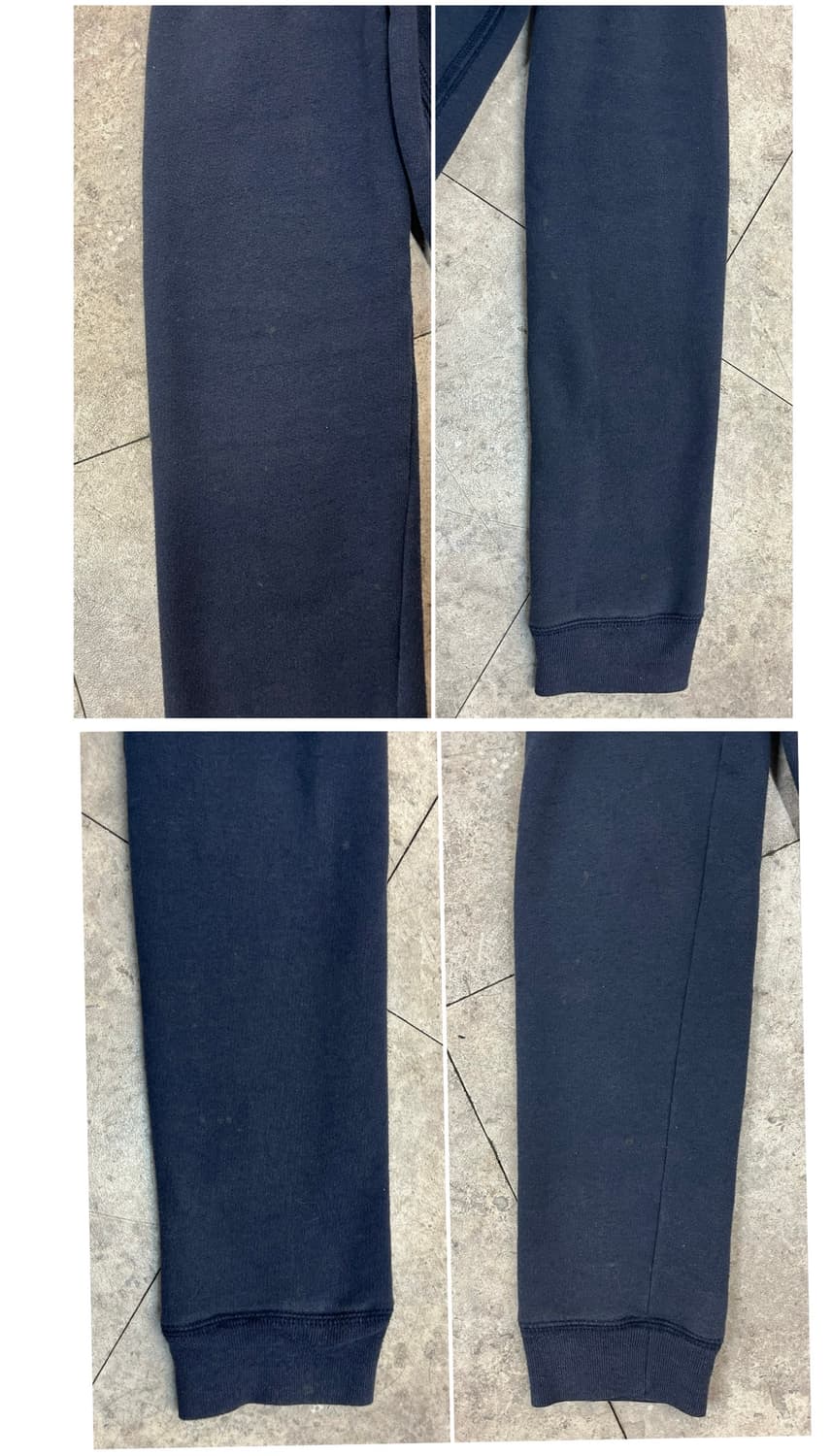 홀리스터 투웨이 기모 후드집업 네이비 XL #csz3597 상품이미지10