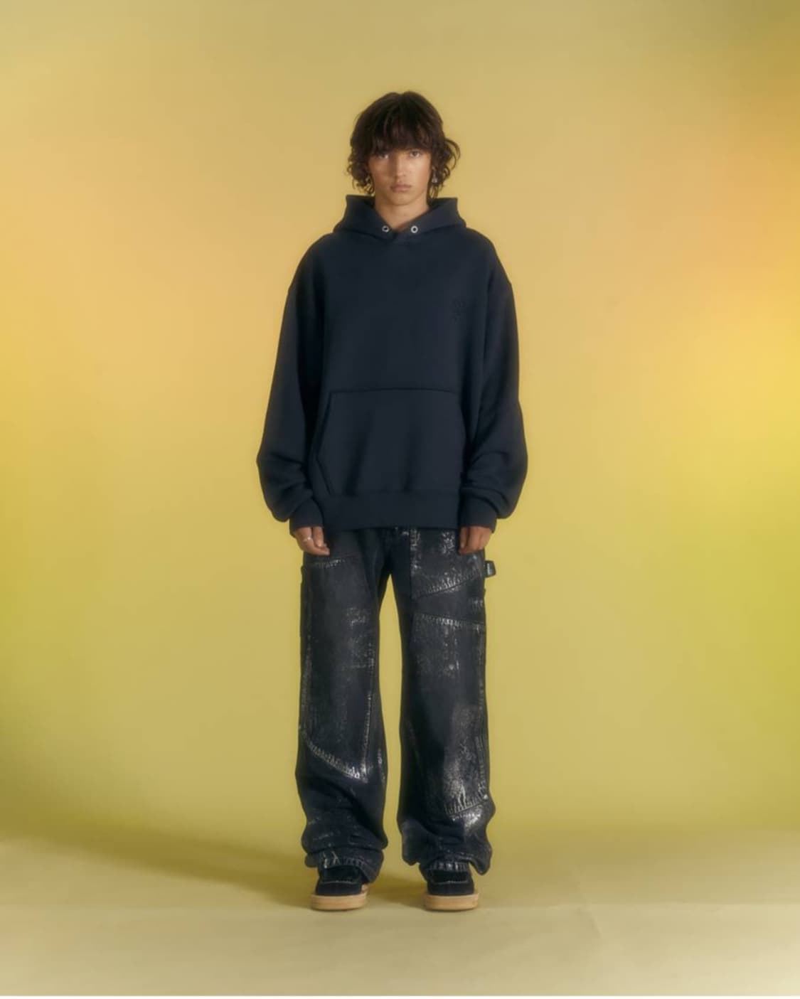 앤더슨벨 에센셜 유니섹스  하트 후디 상품이미지1