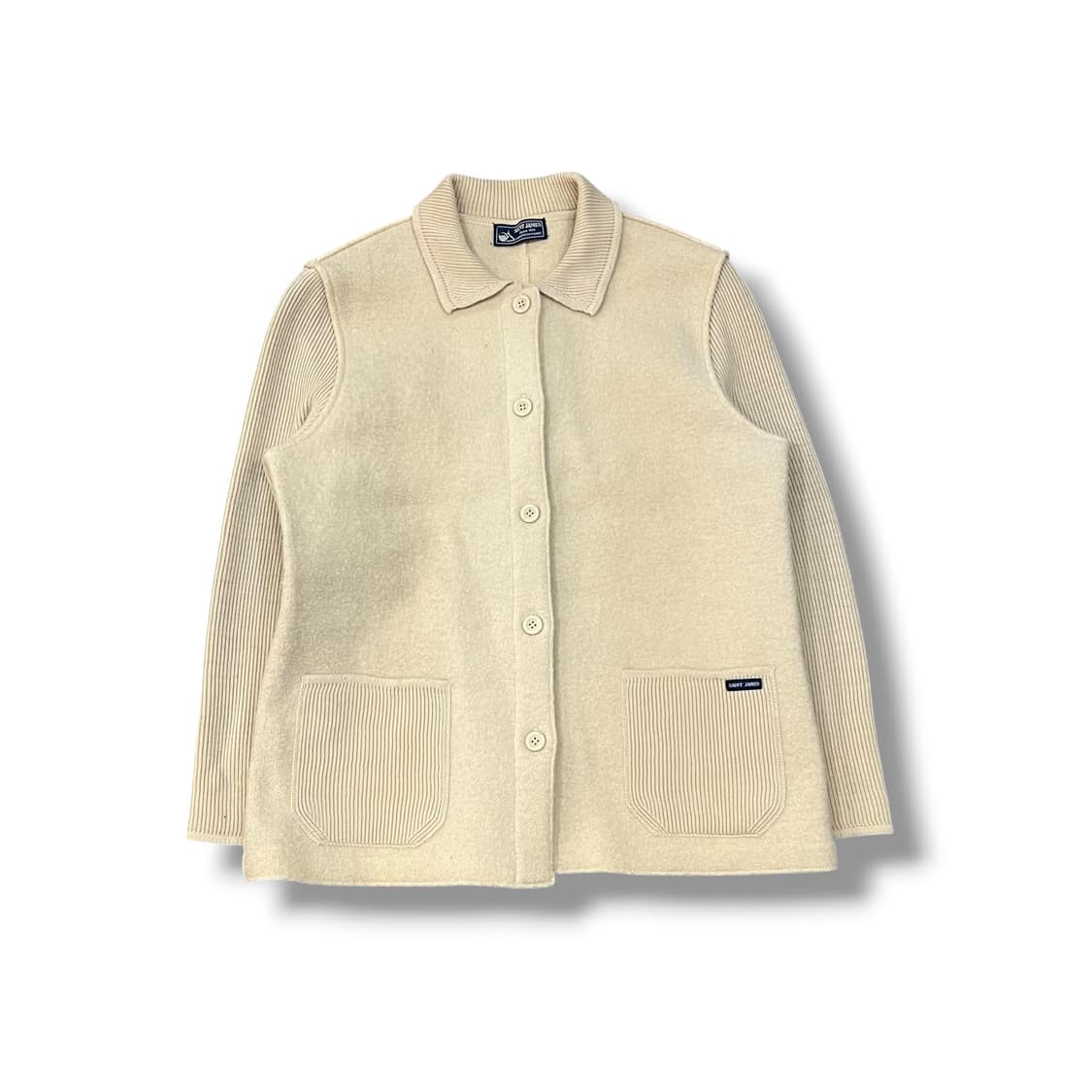  세인트제임스 니트 배색 자켓 y14040 상품이미지2