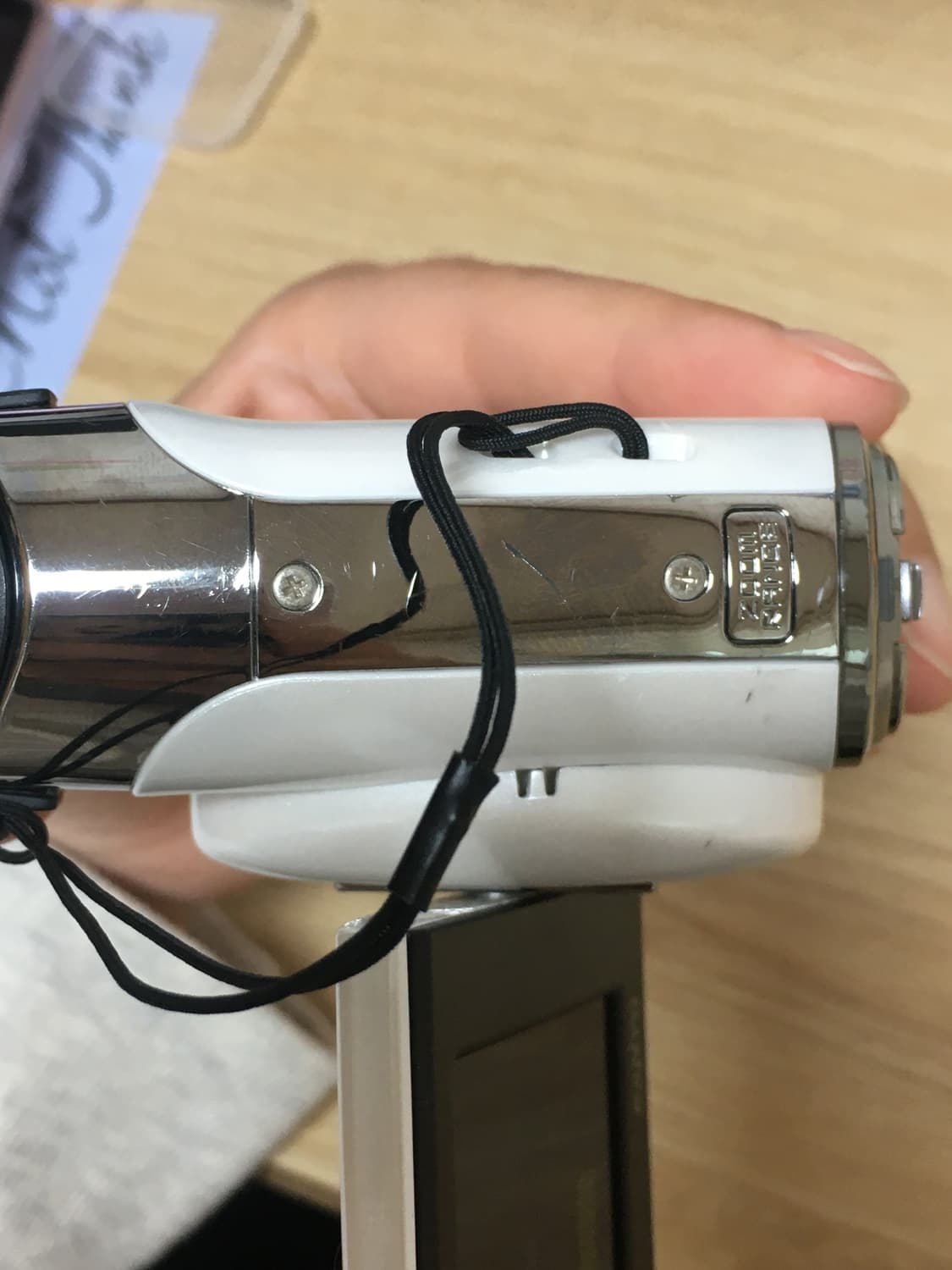 산요 작티 sanyo xacti cg100 캠코더 펄화이트 상품이미지7