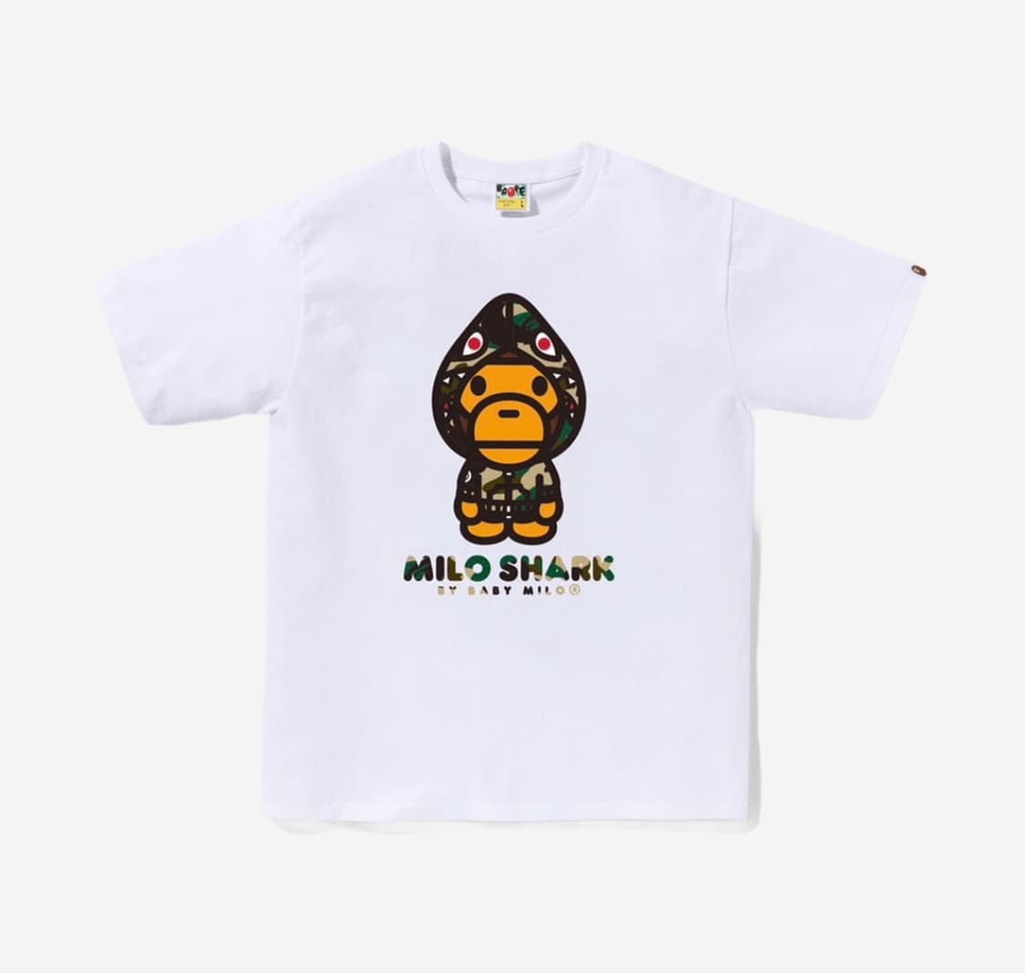 베이프 마일로 샤크 반팔 L 상품이미지1