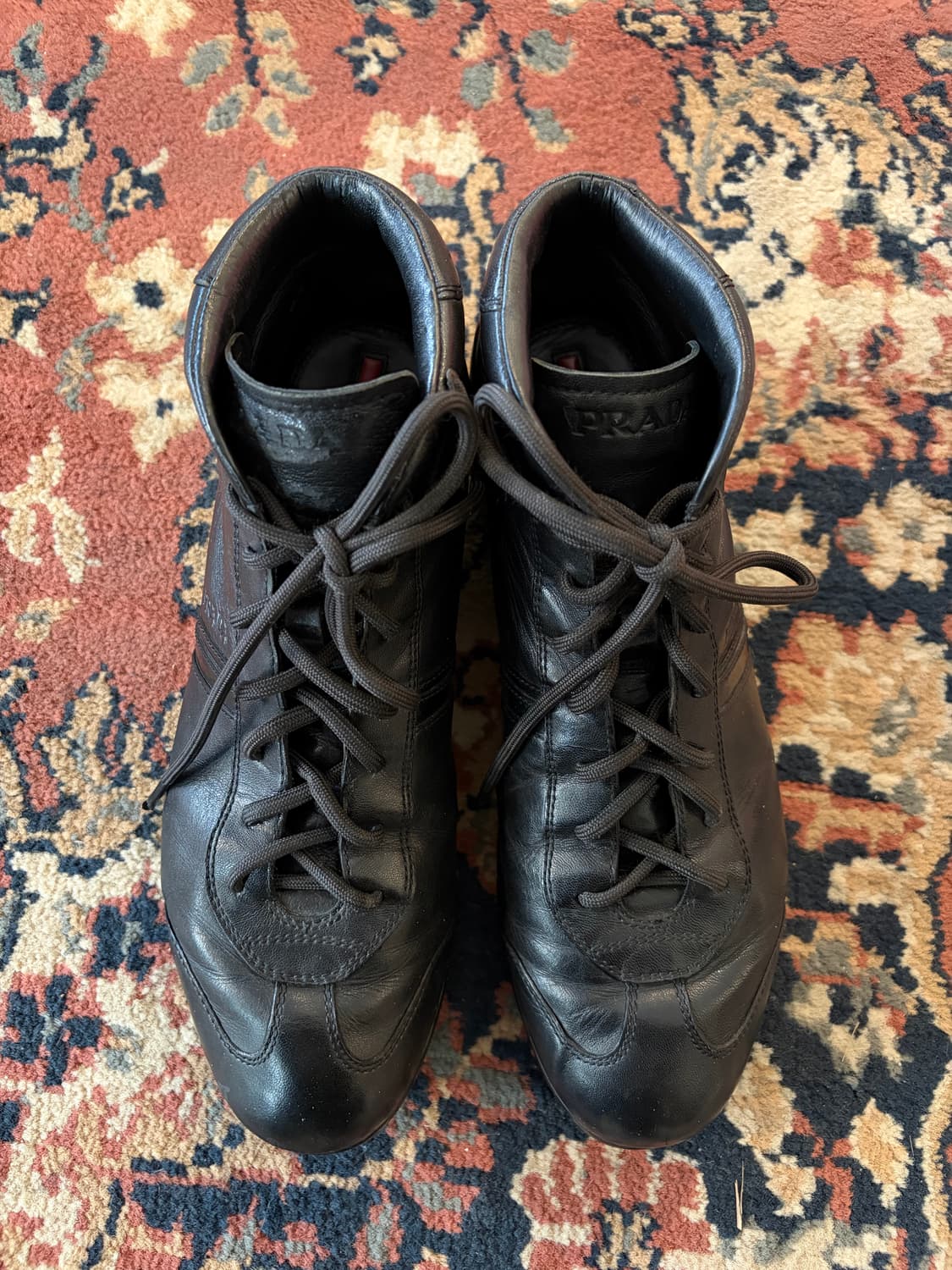 프라다 스포츠 레더 부츠 상품이미지1