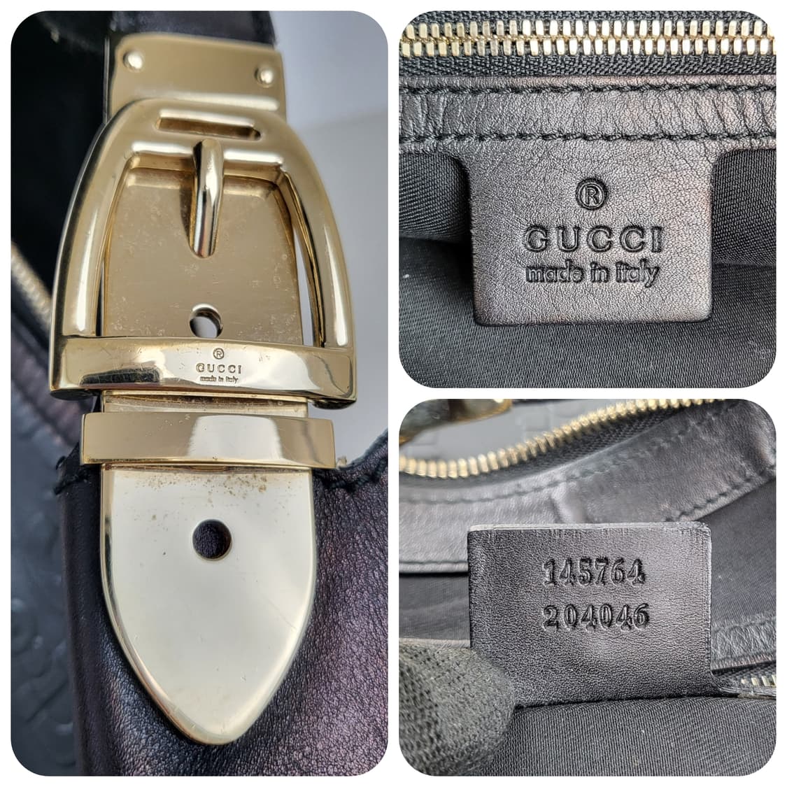 정품 구찌 홀스빗 엠보시드 글램 호보백 상품이미지9