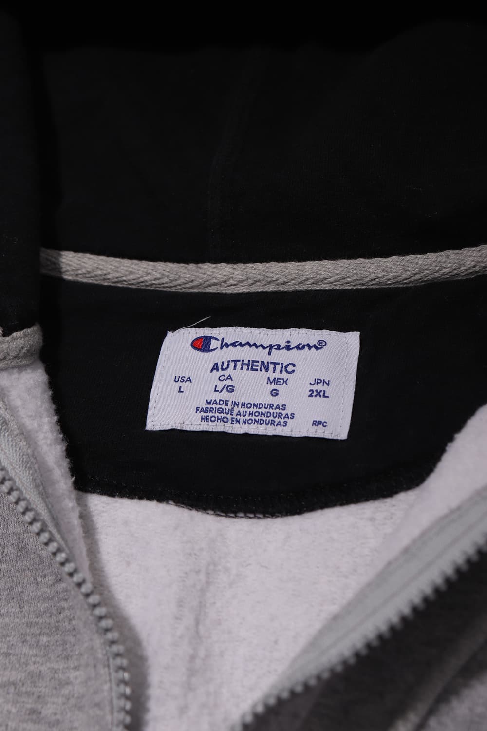 CHAMPION 어센틱 기모 후드집업 size L 상품이미지6