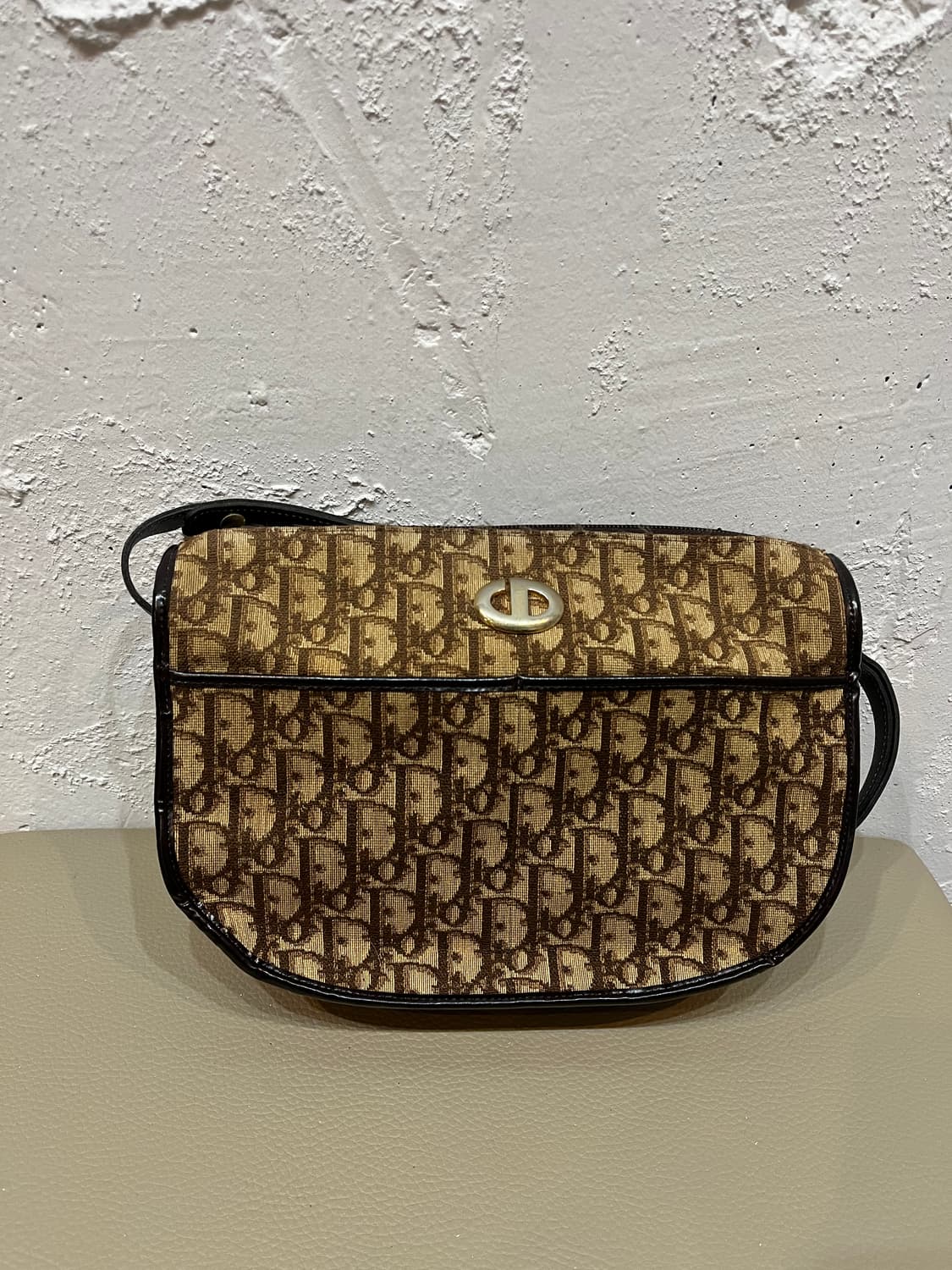 빈티지 올드 크리스찬 디올 오블리크 숄더백 상품이미지1