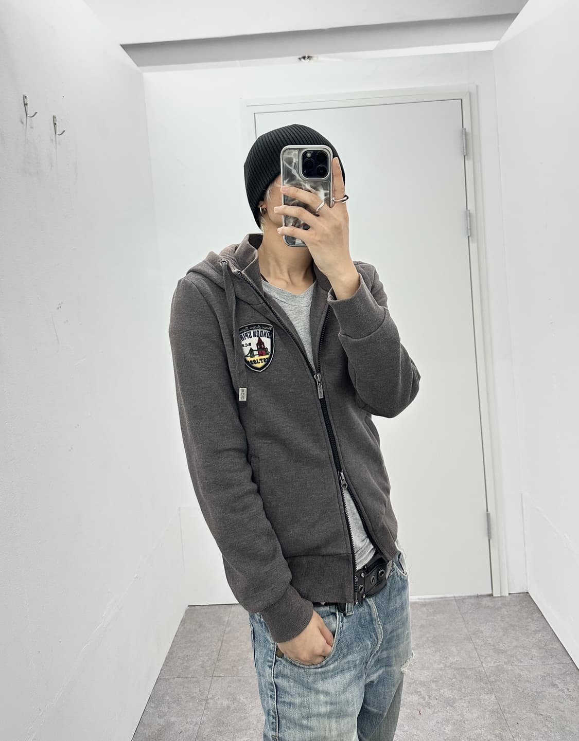 B.C.R CRUX vintage patch hood zip 상품이미지1