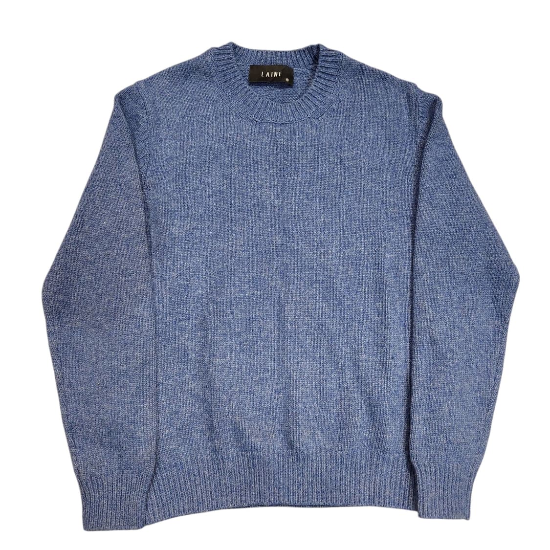 LAINE 울 니트 블루 (M) 상품이미지1