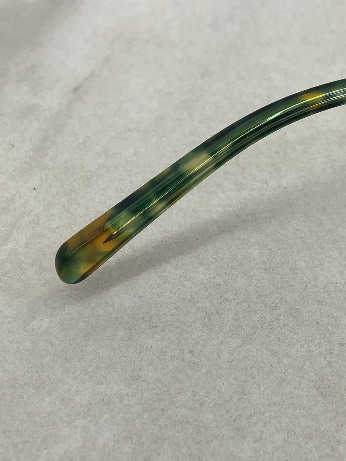 오앤엑스 O&X New York 카모 그린 오벌 뿔테 안경 상품이미지7