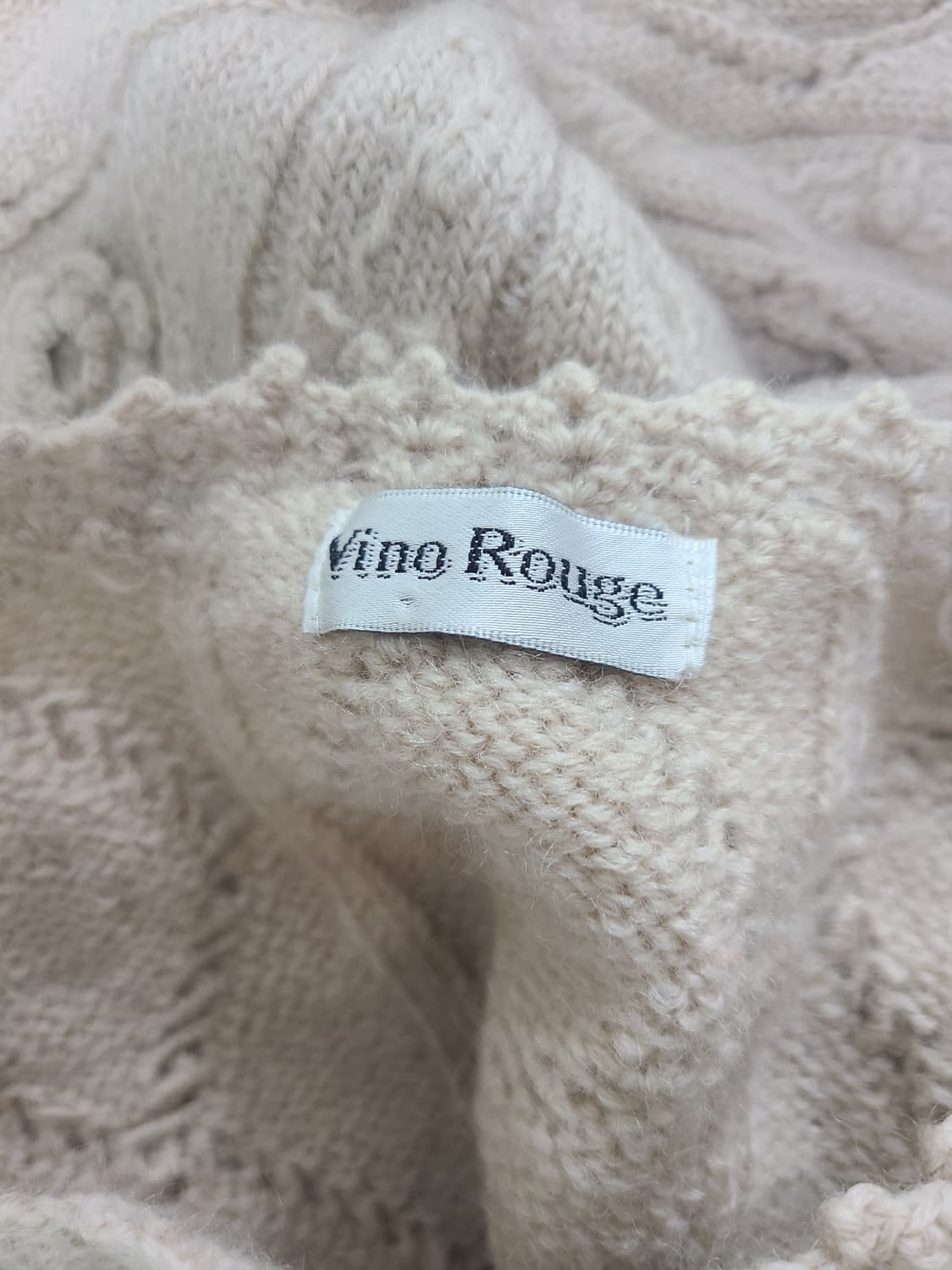 베이지 니트 가디건 상품이미지6