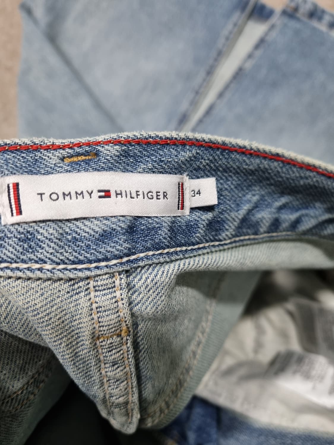 여성 26~27인치 타미힐피거 데님 청치마 스커트 상품이미지4