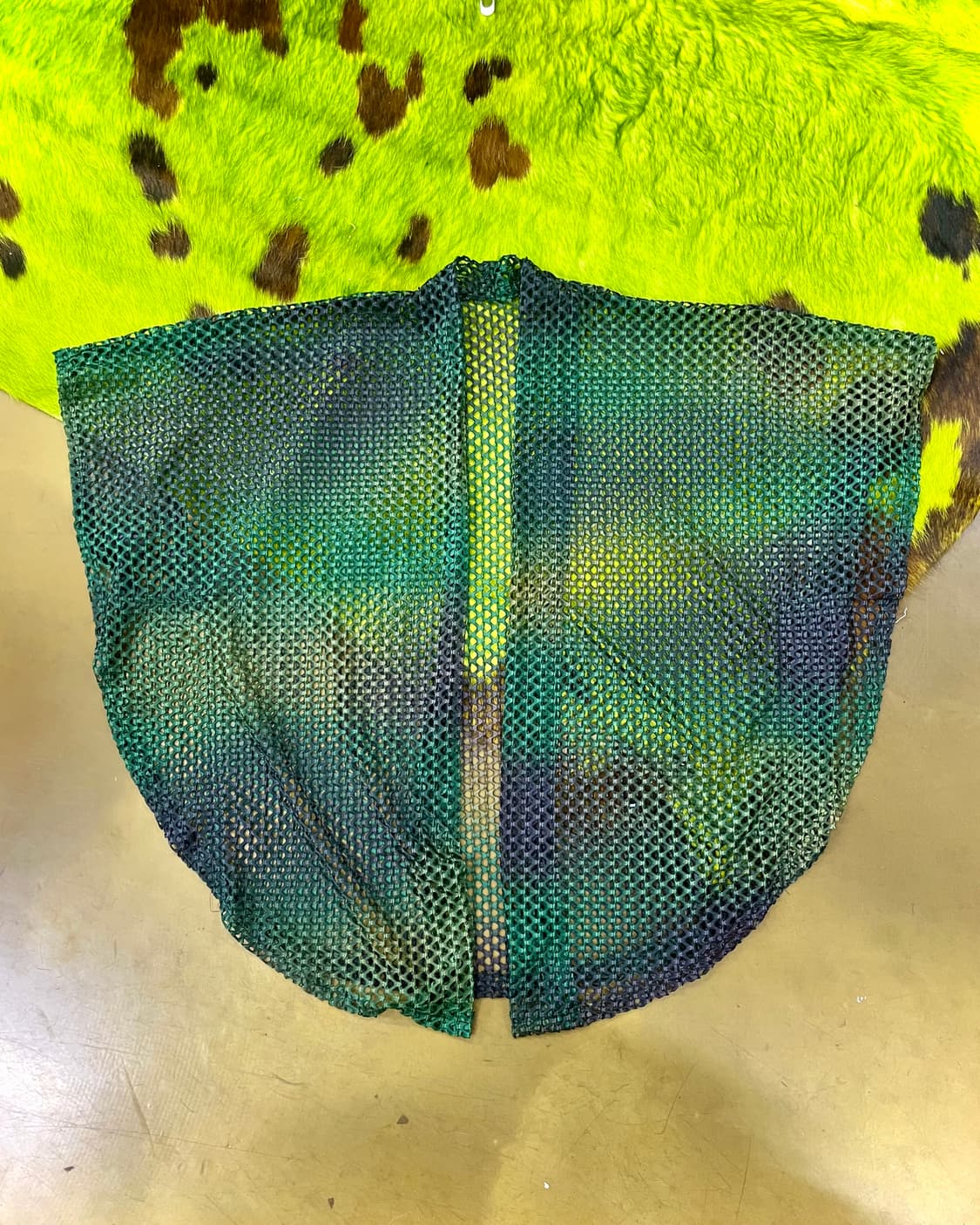 Japanese Vintage Dolman Mesh Cardigan 상품이미지3