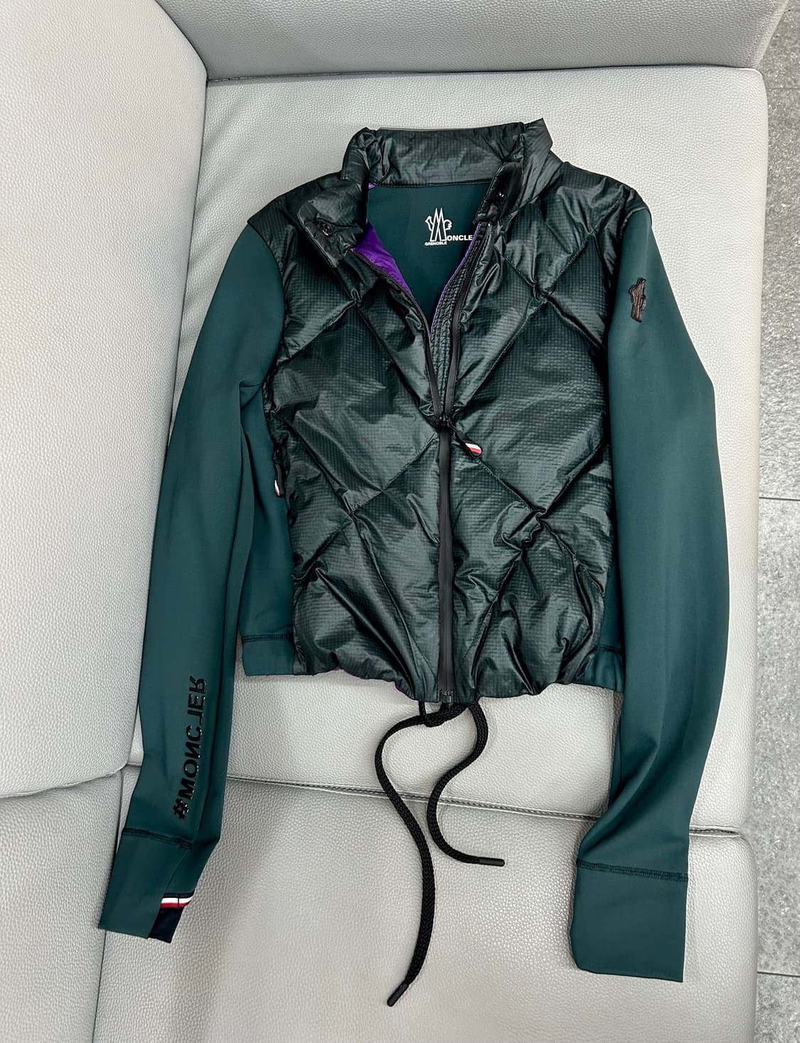 몽클레어 22SS 그레노블 퀼팅 하이브리드 패딩자켓(XS) 상품이미지5