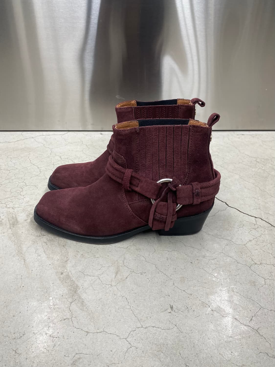 디젤 스웨이드 앵클 부츠 상품이미지2