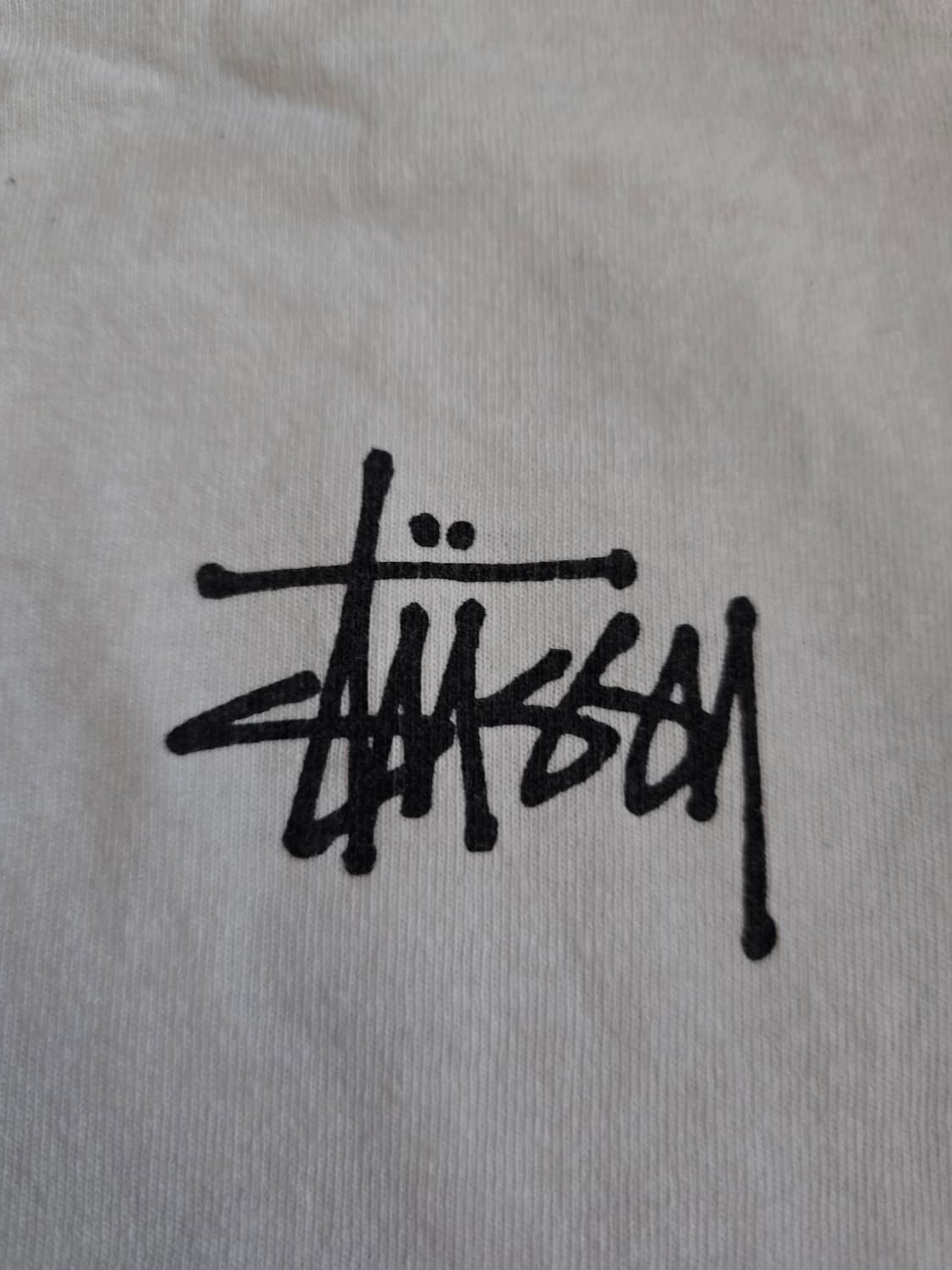 스투시 베이직 피그먼트 다잉 티셔츠 네추럴 L 상품이미지1