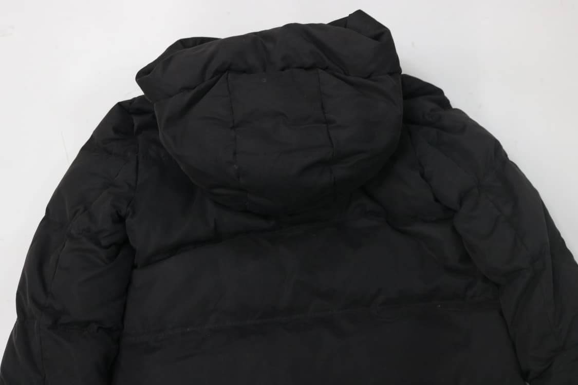DOUBLEDAY 더블데이 빈티지 볼륨 후드 블랙 롱 다운 점퍼 상품이미지9