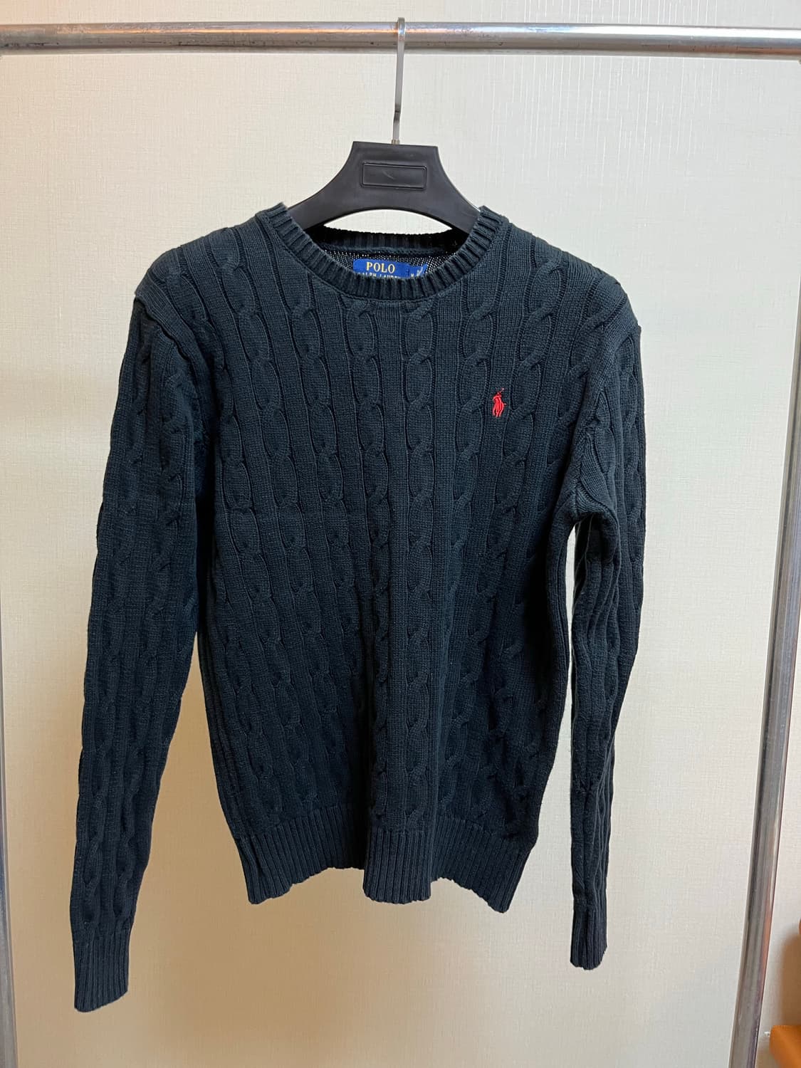Polo cable knit 상품이미지1